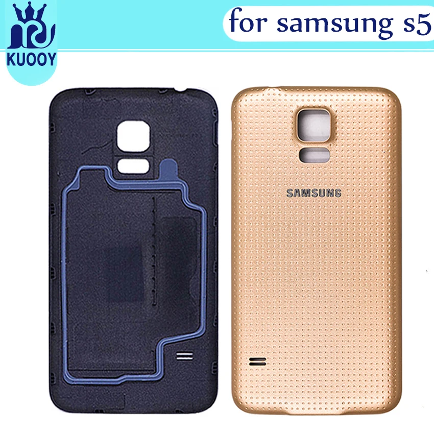 Замена для samsung Galaxy S5 i9600 G900F G900H/S5 mini G800 G800F Корпус задняя крышка батарейный чехол