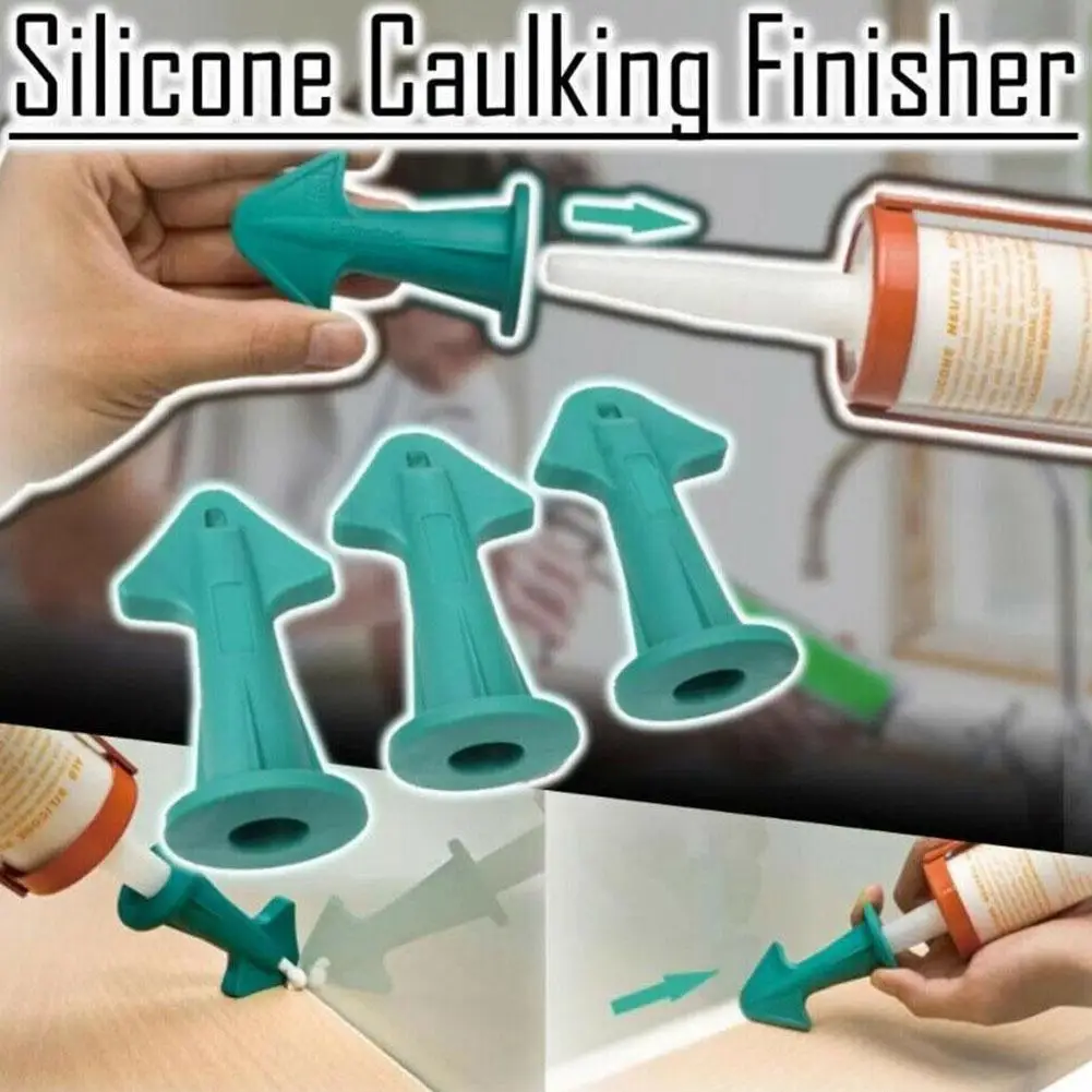 

3PCS Silicone Remover Finisher Caulk Set Plastic Hand Reusing Wall And Tools Easy For Household Cleaning Finisher Decor Cau K1D7