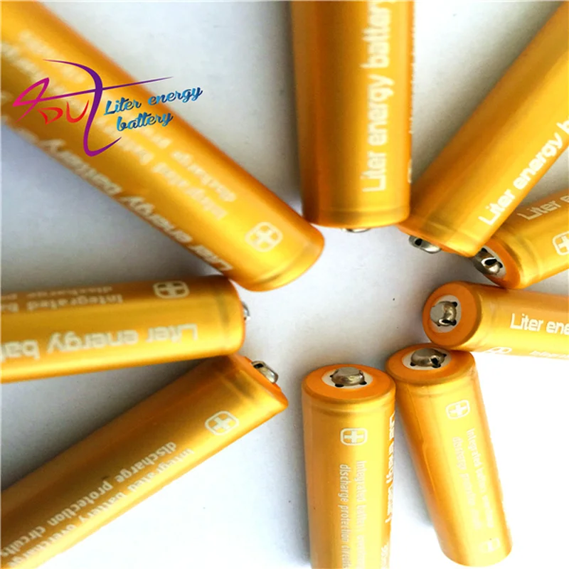 Pilha Recarregavel 20 шт литровая энергетическая батарея 3,7 v 380mah Высокая емкость 10440 литий-ионная аккумуляторная батарея для светодиодных фонарей