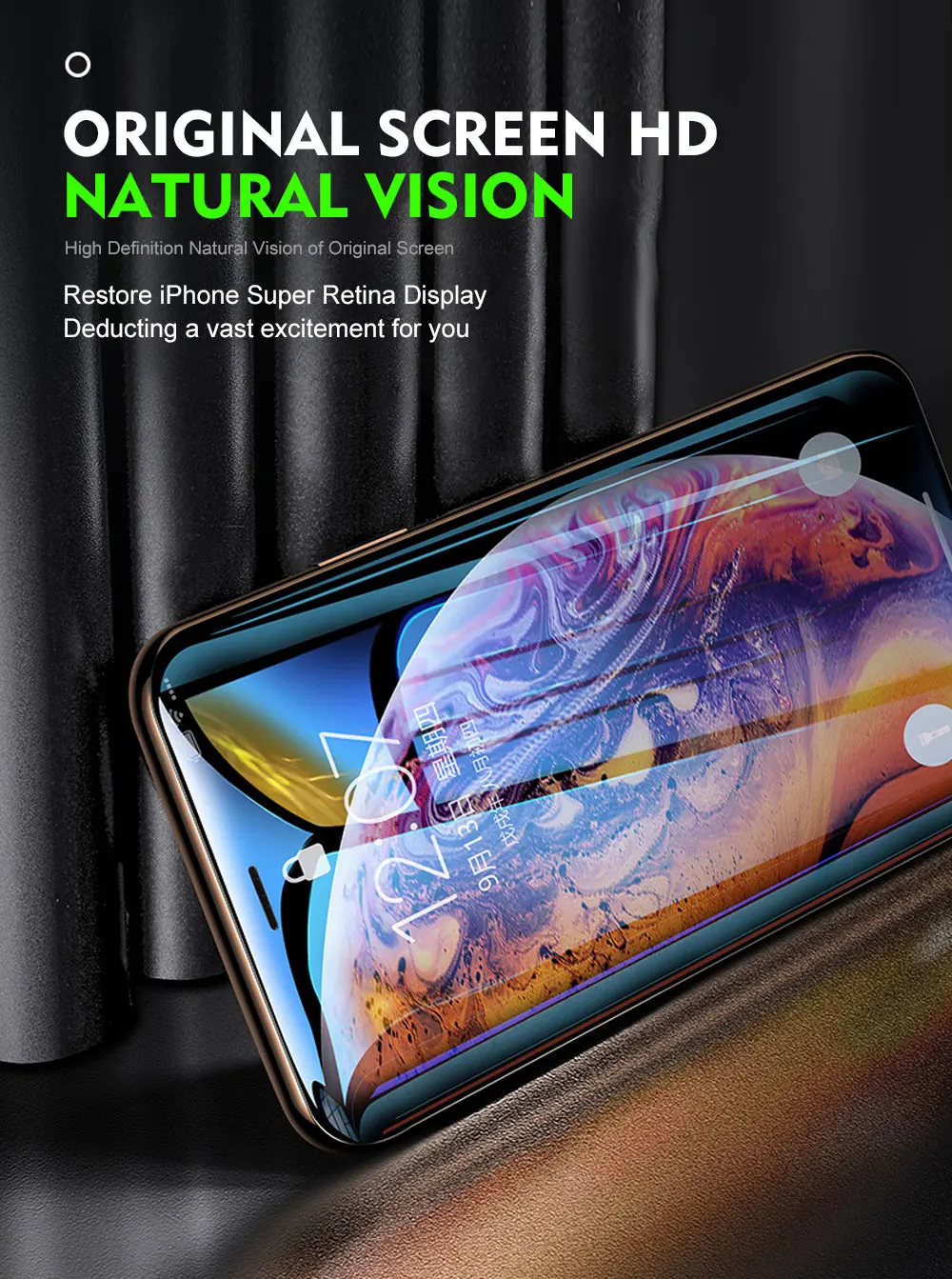 Ascromy 20D полное изогнутое закаленное стекло для iPhone 7 8 6 6S Plus закаленное защитное стекло для iPhone XS Max X XR стеклянная пленка