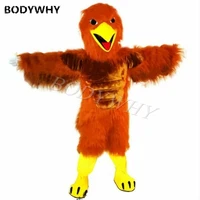 new design furry plush costume eagle bird fursuit mascot costume fursuit animal cosplay fancy dress advertising adult mascotte
