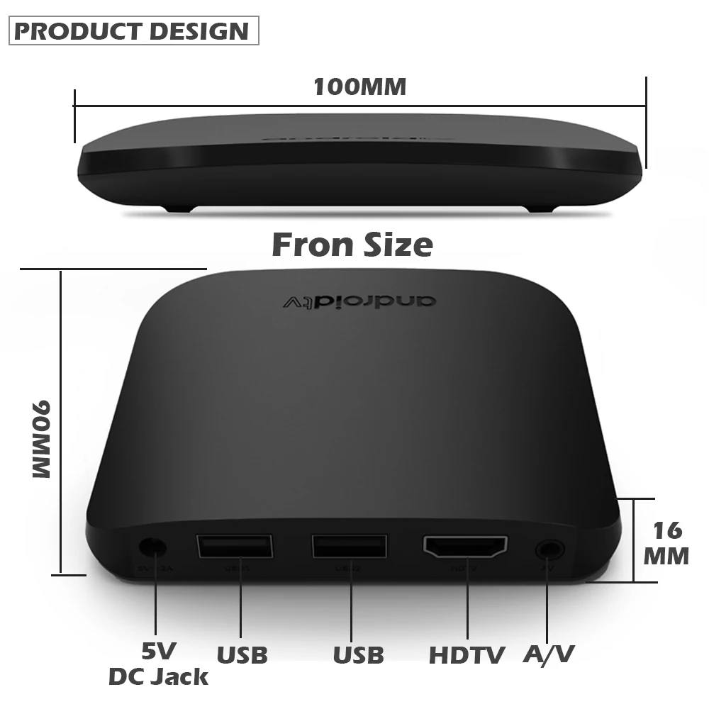 ТВ-приставка Mecool M8S Plus W Android 7 1 Smart TV Box Amlogic S905W четырехъядерный ГБ 8 Мини WiFi 4K