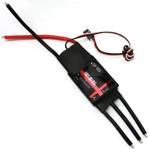 5A/5V BEC 3-6S литий-полимерный аккумулятор бесщеточный двигатель 100A Skywing ESC для