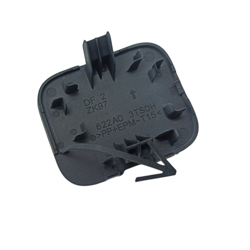 

For Nissan Altima 4 Doors Front Bumper Tow Eye Hook Access Cover Trim 2013-2015 Silver Trailer Hole Lid