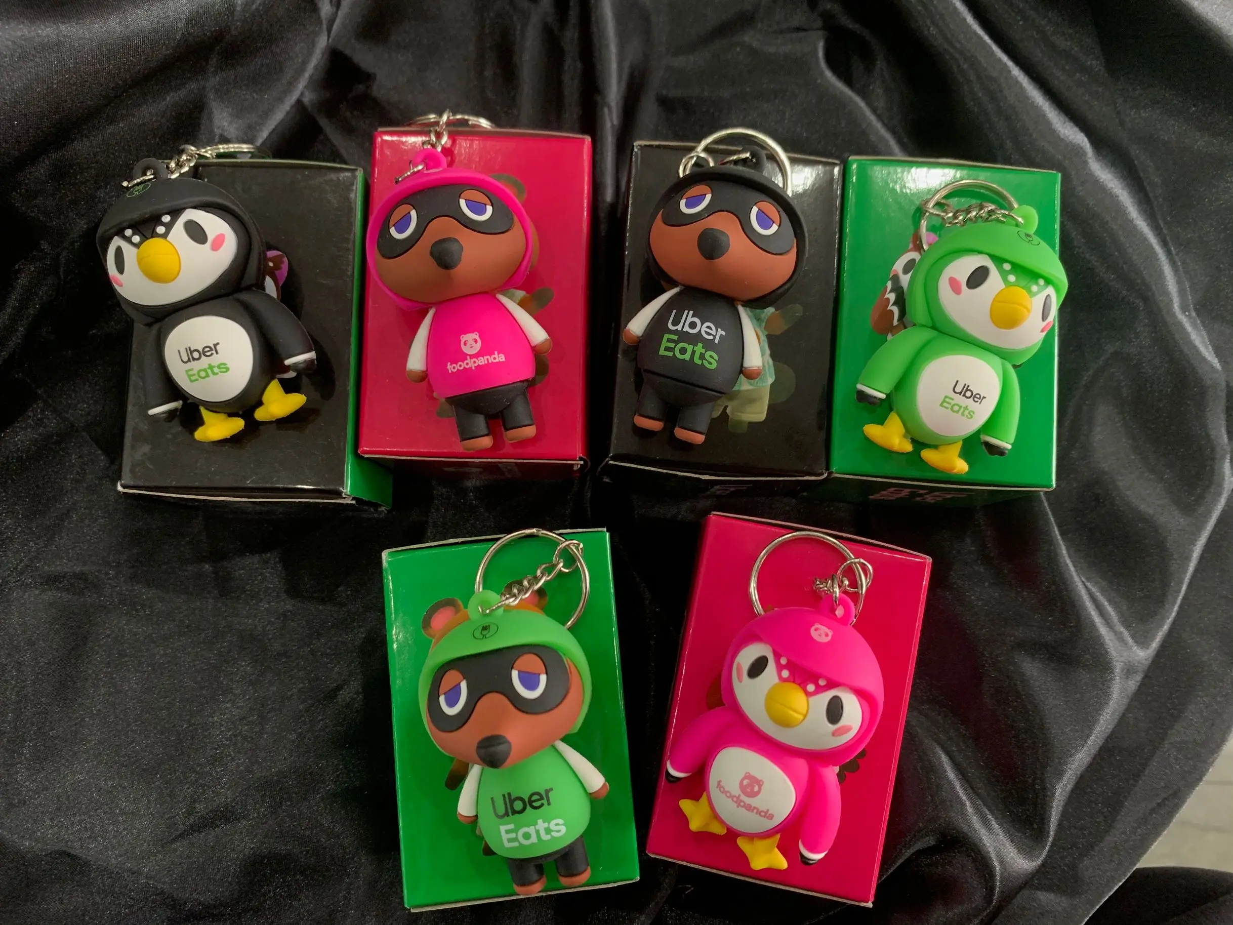 Новое поступление симпатичный брелок для ключей из ПВХ с куклой в виде животного