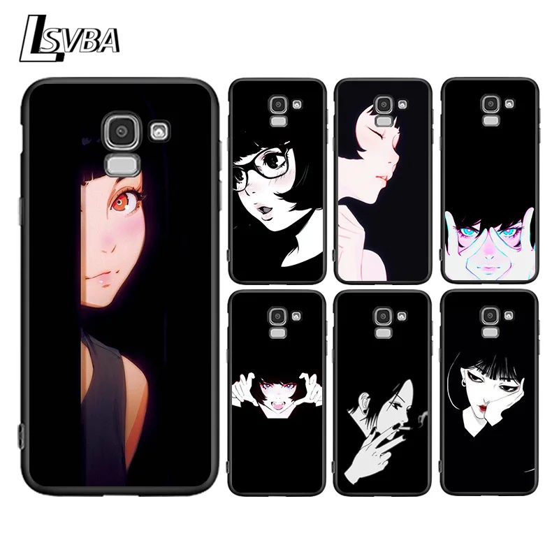 

Anime Sad Dark Girl For Samsung Galaxy J2 J3 J4 Core J5 J6 J7 J8 Prime Duo Plus 2018 2017 2016 Phone Case