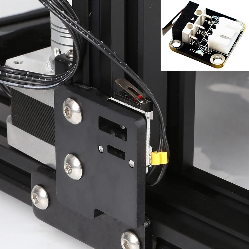Детали для 3D принтера концевой выключатель 3Pin N/O N/C управление Creality CR 10 Series|3D