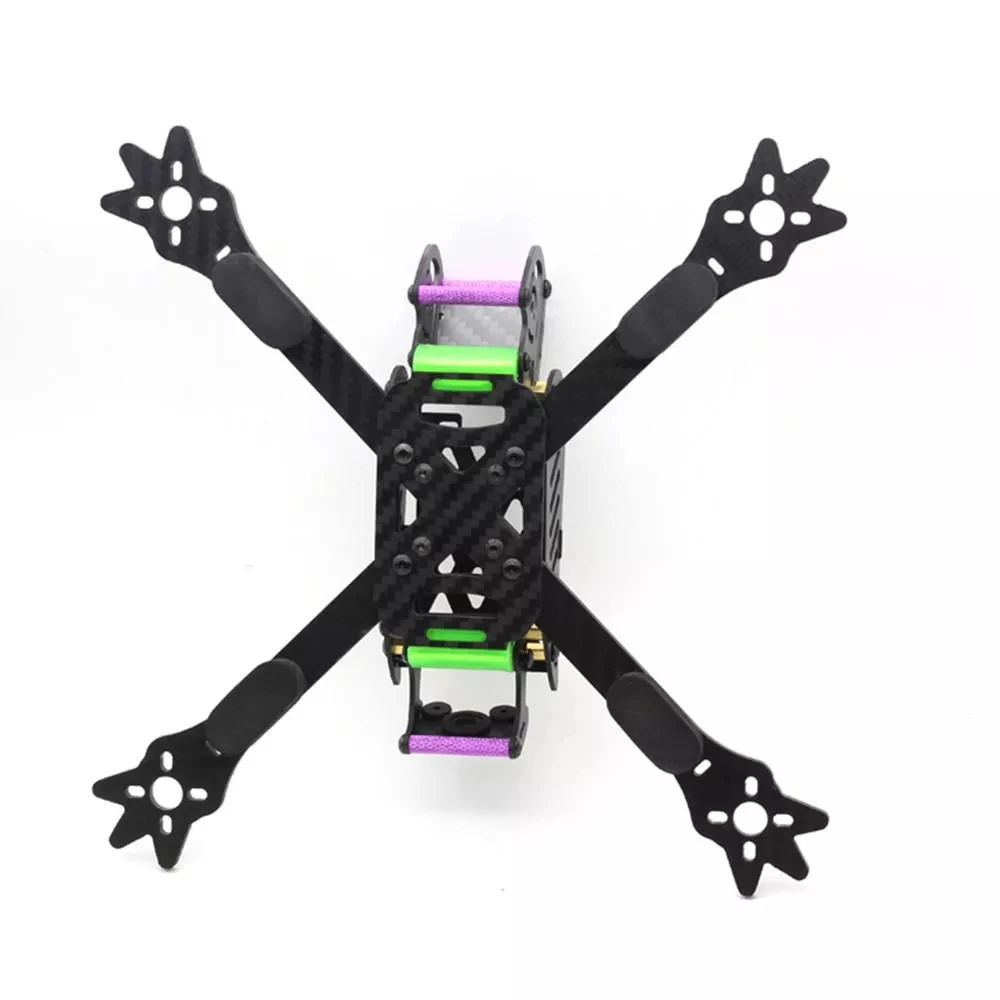 

New pattern HSKRC Woodpecker 235 235mm Wheelbase 4mm Arm 3K Carbon Fiber 5 Inch Racing Frame Kit for RC Drone