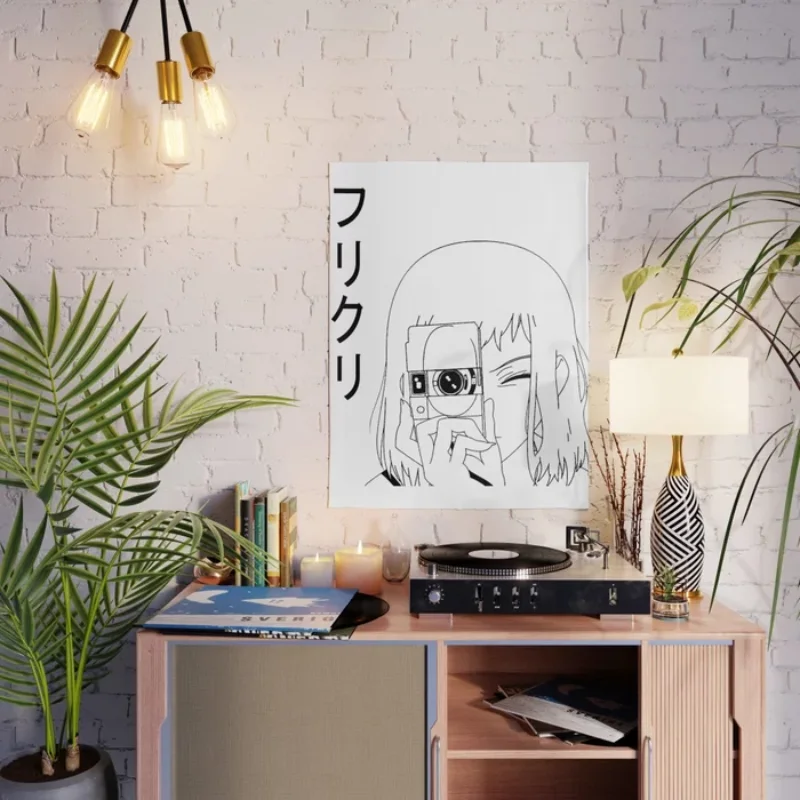 Картина на холсте WTQ в японском стиле аниме плакаты для девушек Ретро плакат