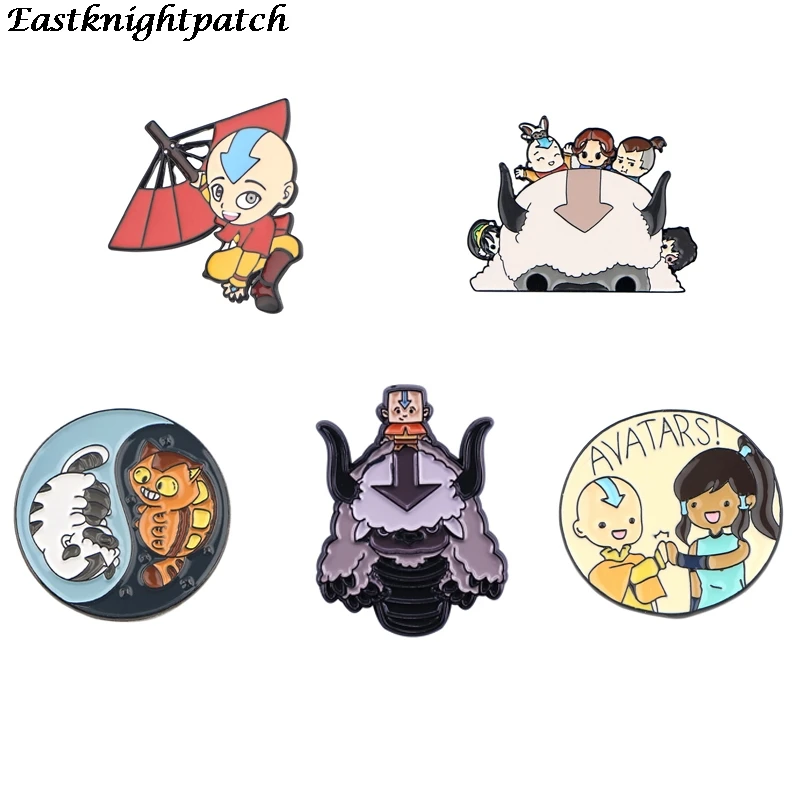 

E2530 Enamel Lapel Cartoon Magic Story Pins Brooches Badges Fashion Pins Gifts for Friends Pins