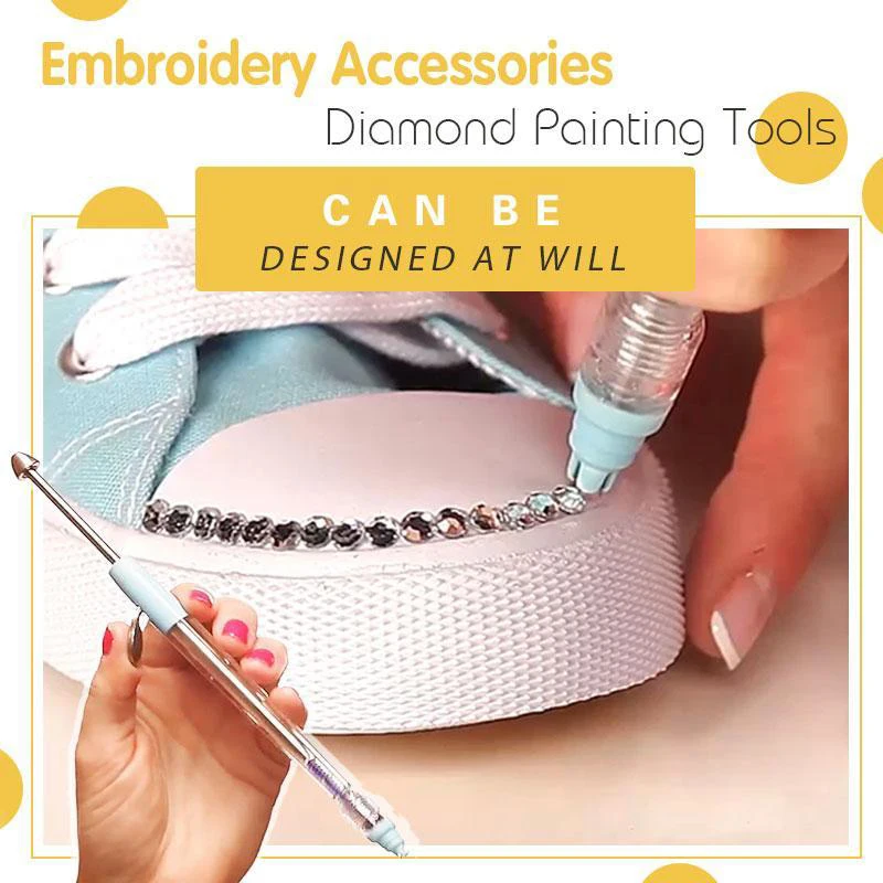 

Nail Art Point Drill Pen Rhinestone DIY Painting Manicure Tools Portable for Home Women SANA889