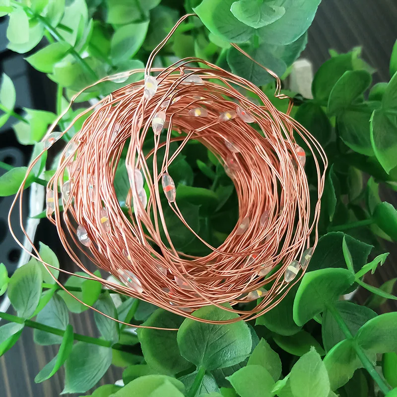 Солнечный светодиодный светильник наружный гирлянда свадебное украшение фея