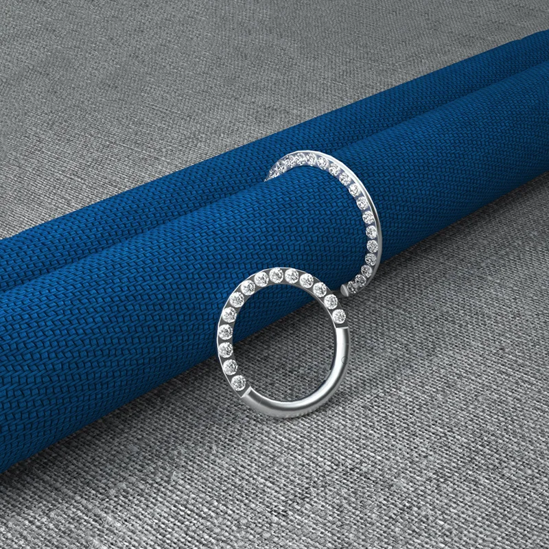 Серьга гвоздик из нержавеющей стали для пирсинга ювелирное украшение носа губ