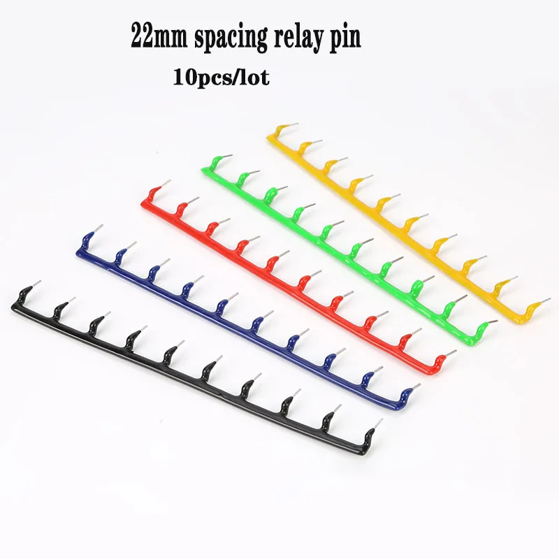 

10PCS 10space 22mm spacing relay pin electric pin terminal stylus connectors HH52P PYF-08A-E terminal block