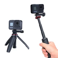 ulanzi mt 09 foldable tripod mini portable tripod monopod for gopro 98765 black session osmo action camera accessories
