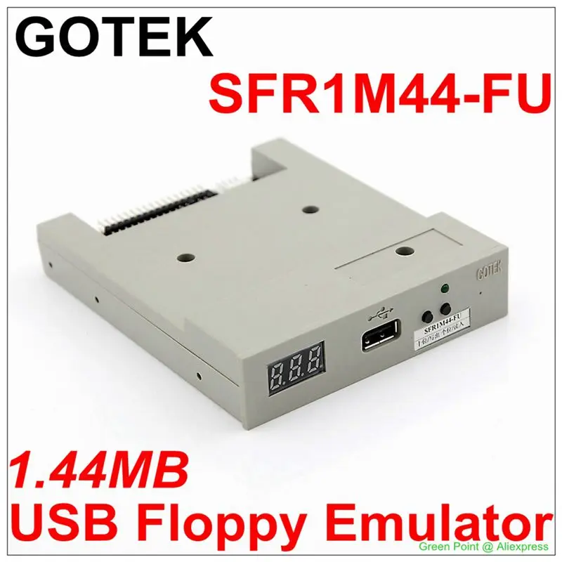 Оригинальный ГОТЭК SFR1M44 FU 3 5 &quotдисковод гибких дисков и USB Эмулятор SSD