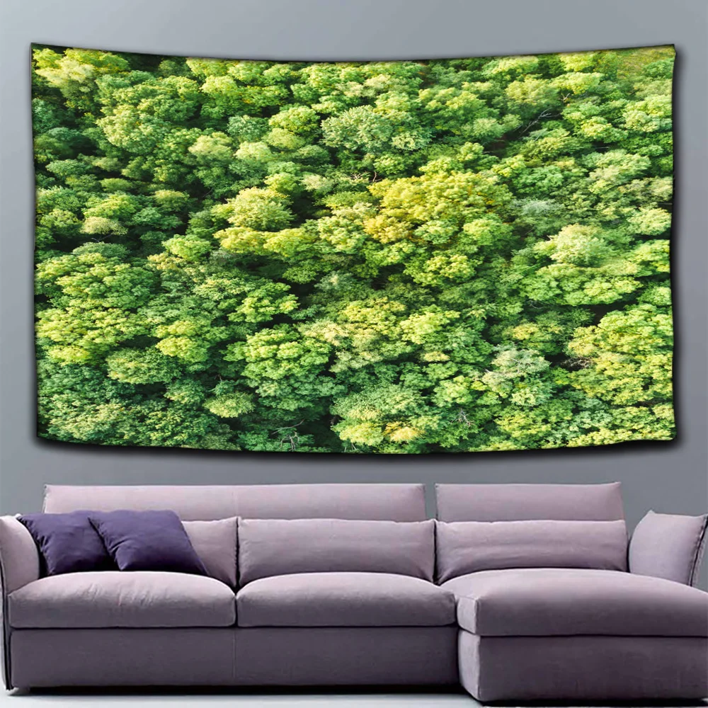 

Autumn Scenery Tapestry Wall Hanging Tapestries Boho Bedspread Beach Towel Yoga Mat Blanket Table Cloth