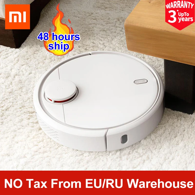 Робот пылесос Xiaomi Mi для дома LDS автоматический уборочный умный спланированный