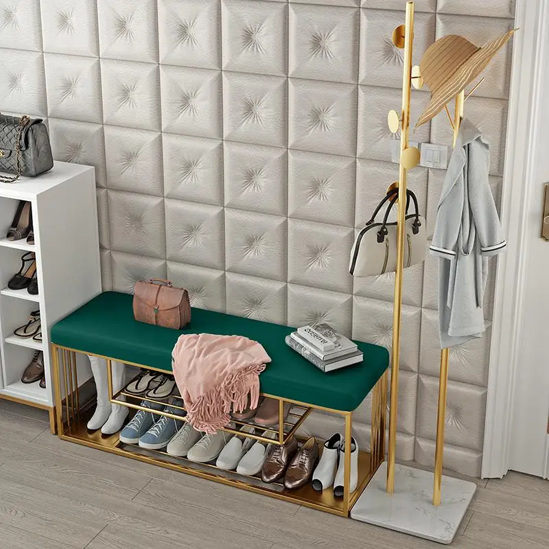 Шкаф для обуви в скандинавском стиле бытовые Придверные полки креативный стул