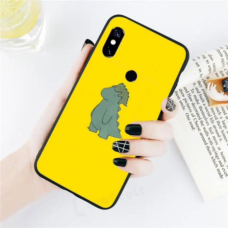 

Cute cartoon animal dinosaur Phone Case For Xiaomi Redmi note 7 8 9 t k30 max3 9 s 10 pro lite