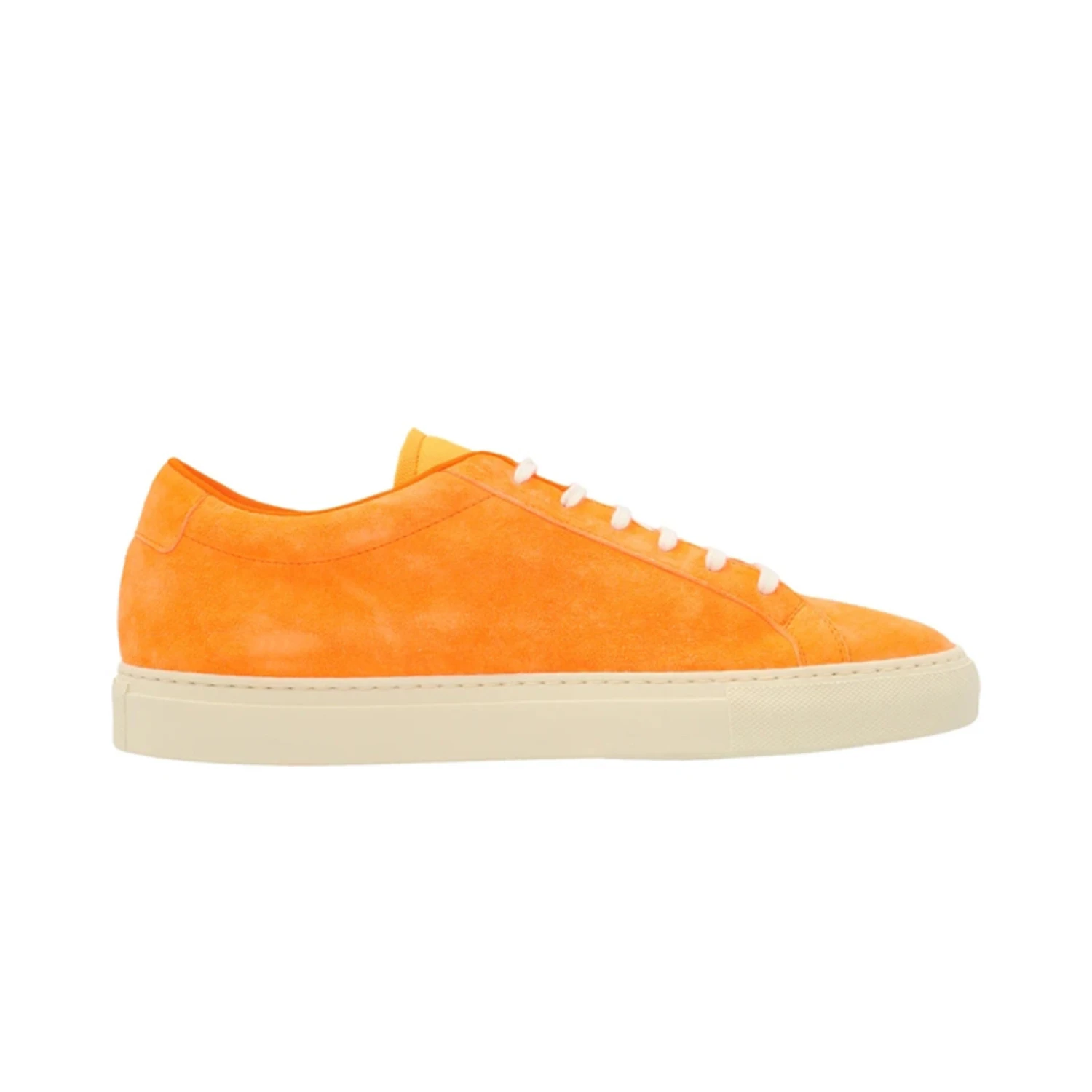 

Men Common Designer Shoes Real Suede Orange Leather Plat Rubber Sole Solid Color Casual Streetwear Fashion Shoes for Male Work