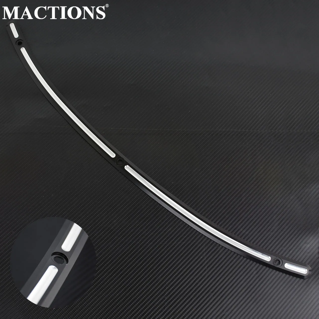 Аксессуары для мотоциклов черная отделка ветрового стекла летучая мышь Harley Touring