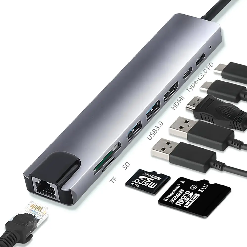Vmade USB C концентратор 3 0 HDMI Thunderbolt адаптер для MacBook Samsung Galaxy S9 Huawei P20 Mate 20 Pro Type