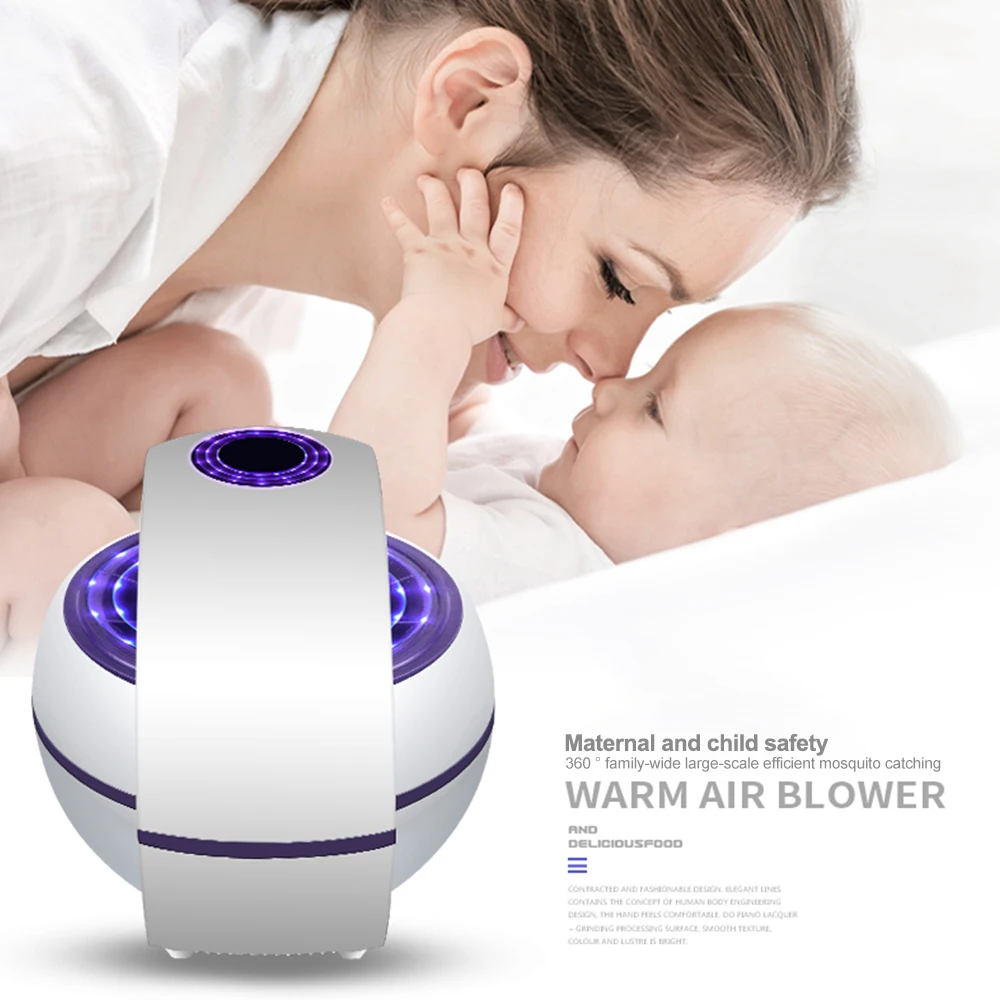 Светодиодный фотокатализатор USB лампа ловушка для мух отпугиватель убийца