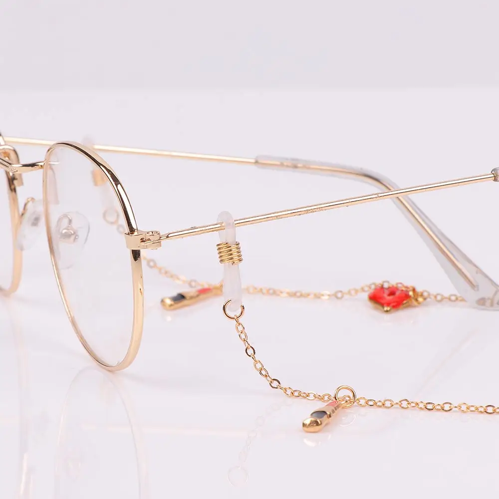 78 см цепочка для очков женщин чтения металлические бусины солнцезащитных шнурок