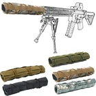 Тактическая Винтовка Sinper подавитель крышка Держатель защитный колпачок ткань нейлон охотничий пистолет аксессуары и оборудование