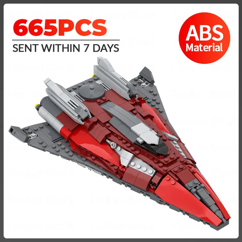 Конструктор MOC детский Военные войны Классическая модель самолета развивающая