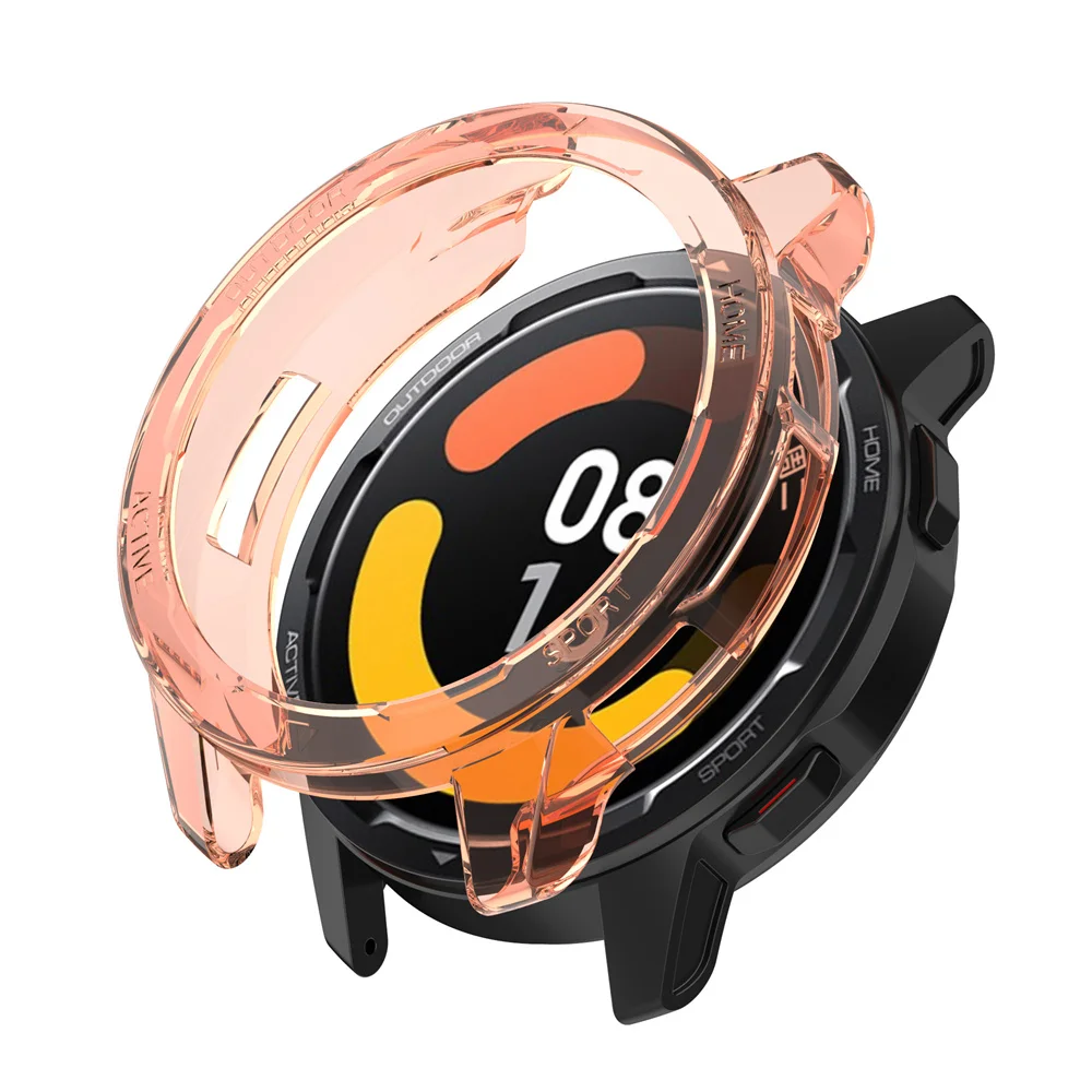 

New For Xiaomi Mi Watch Color 2 Case Silicone Skin Protective Cover Shell Ultra-Slim TPU Bumper For Mi Watch Color 2 Accessories