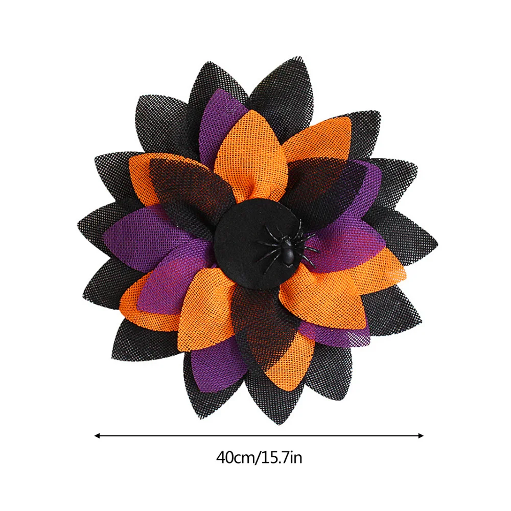 Венок паук дверная вешалка настенный Знак Приветствия для детей реквизит из