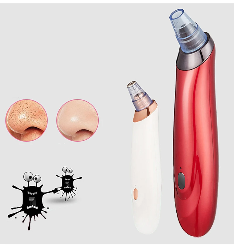 Blackhead Remover Vacuum Suction Face Deep Pore Cleaner Electric Acne Pimple Remover Tool Dark Spot Remover for Face Beauty Tool