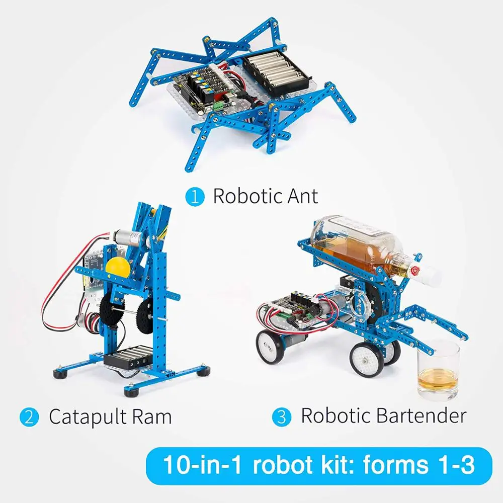 Робот Makeblock для самостоятельной сборки-Премиум качество-робот 10-в-1-обучение