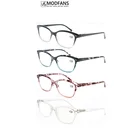 Женские очки для чтения, оригинальные Брендовые очки для чтения, женские очки для дальнозоркости, кошачий глаз, модный роскошный диоптрий + 1 + 1,5 + 2 + 3