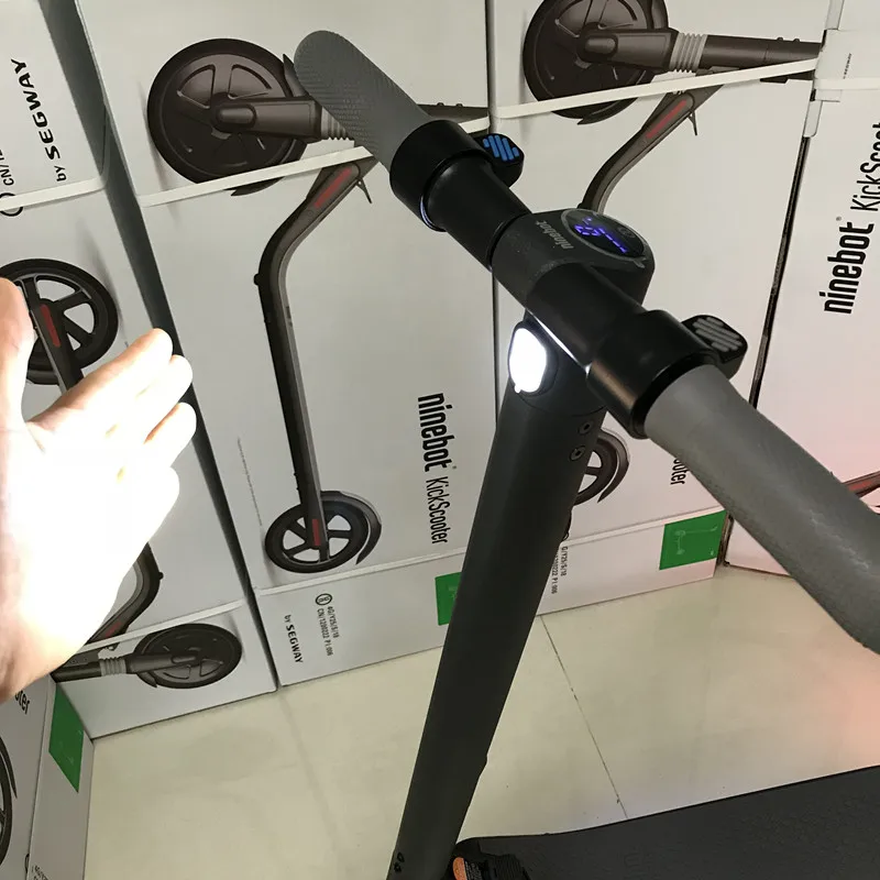 Новейший черный электрический скутер Ninebot KickScooter ES4 V1.5 Электрический гироскутер