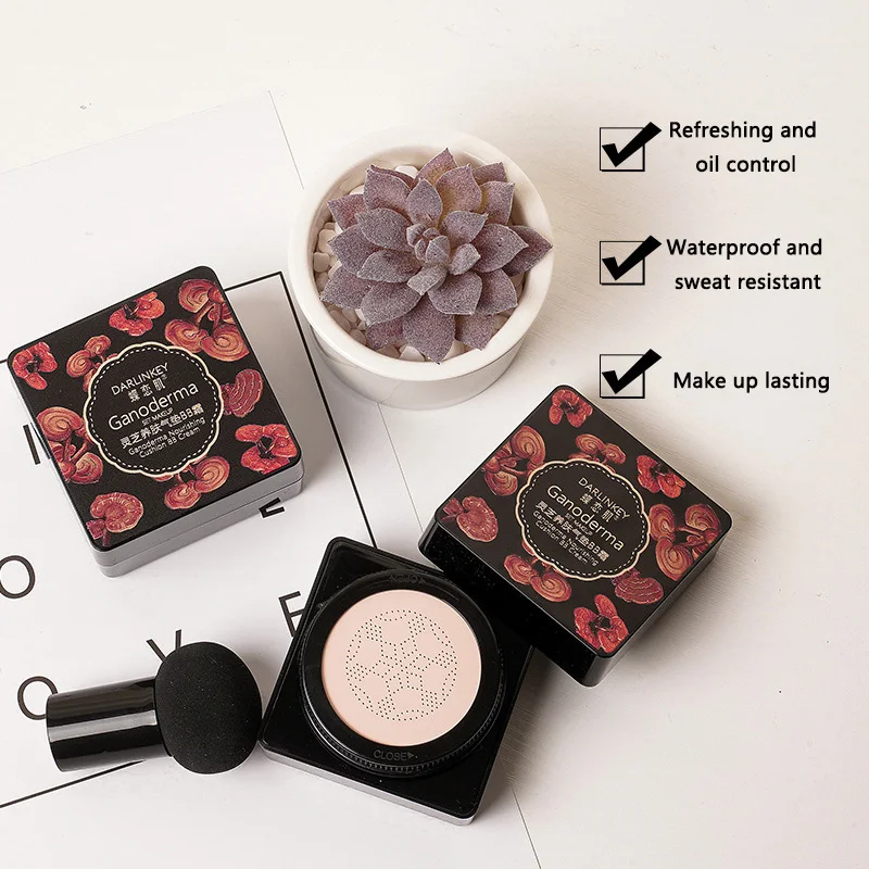 

Mushroom Head Air Cushion CC Cream Natural Moisturizing Foundation Concealer Whitening Makeup BB Cream Cosmetics