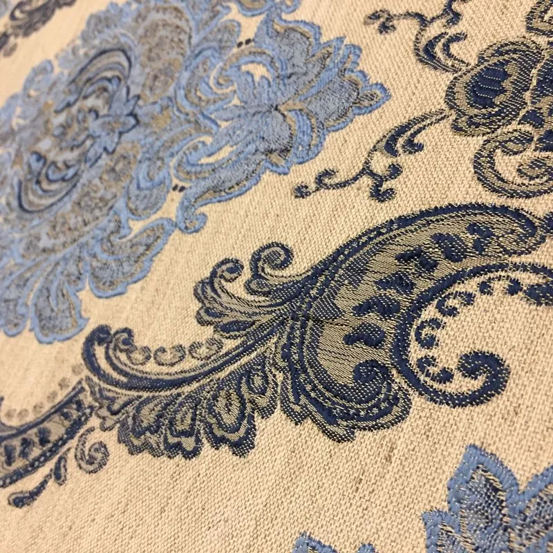 

Simplicity European Table Runners Blue Grey Table Covers for Wedding Home Party Modern Coffee Tassels Table Flag Decoration