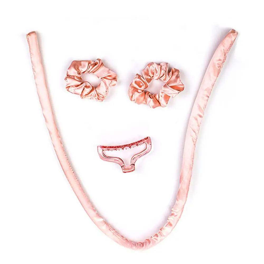 

Ободок для завивки волос без тепла, мягкий ободок для сна, Плойка для волос