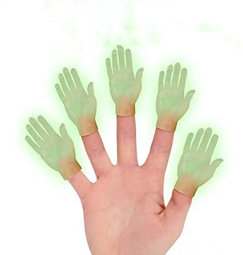 

GloryStar 2pcs/set Palm Puppet Finger Covers Toys Left And Right Hand Model