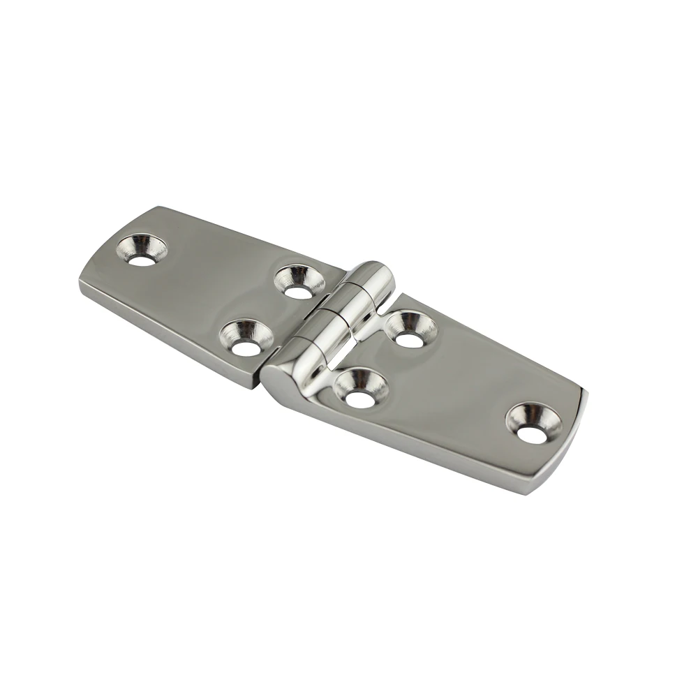 

4pcs Boat Marine Flush Door Hinge 4 x1.5inch(102 x 38 mm) 316 Stainless Steel Polished hinge For boat accessories marine Caravan