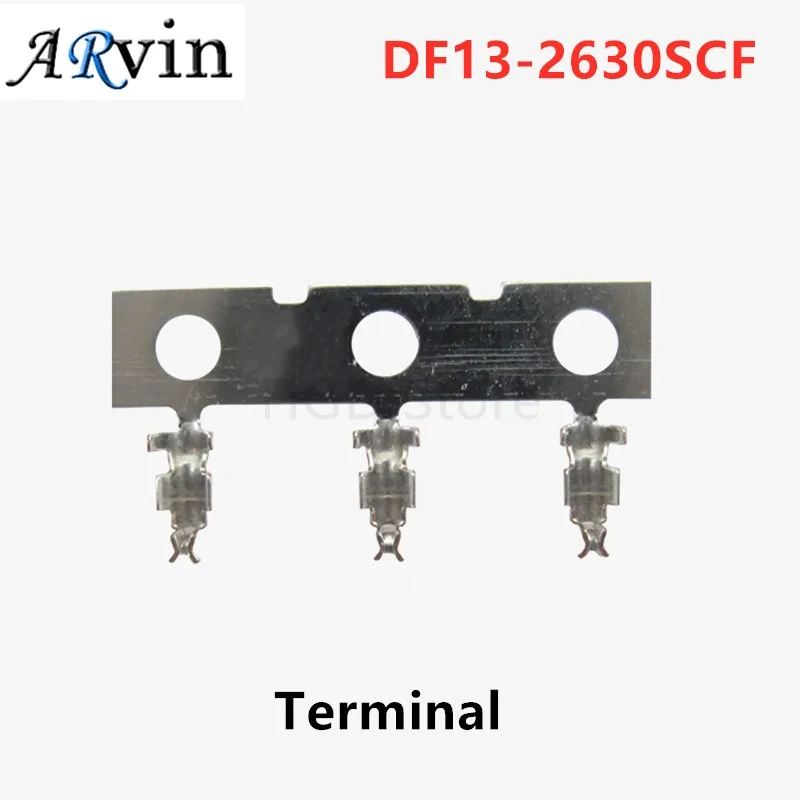 

20PCS Connector DF13-2630SCF Terminal Wire Gauge 26-30AWG