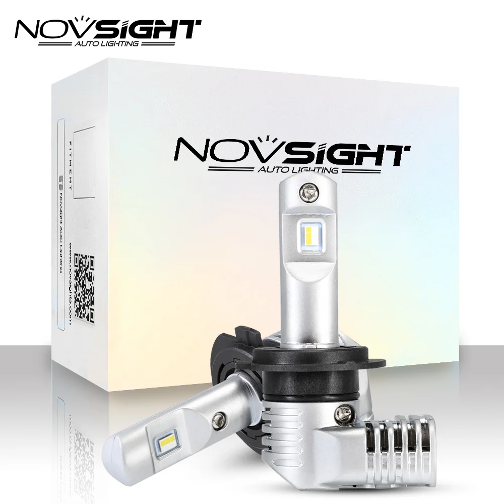 NOVSIGHT 10000LM H7 led H11 H16JP 9005 9006 9012 D1 P13 PSX24W PSX26W 1:1 дизайн Автомобильные светодиодные фары s
