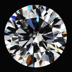 Незагретый 6,60 Cts Природный добытый Шри-Ланка Сердце и стрелы Белый сапфир 10 мм круглый вырез VVS драгоценный камень