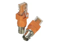 1pcs connector bnc female jack to rj45 male plug rf adapter coaxial high quanlity