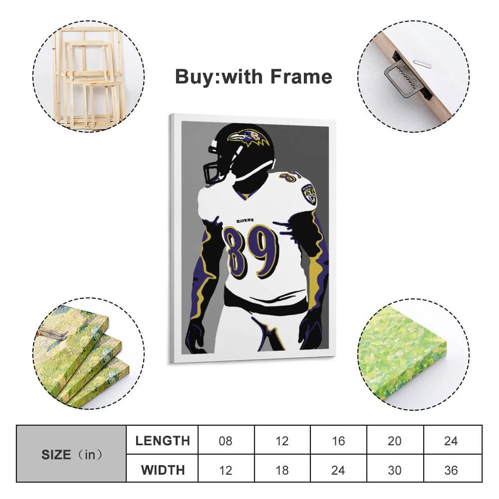 

Decor 39 Steve Smith Print Painting Canvas Hang A Picture for Living Room Wall Room Posters With Frame Modern Home