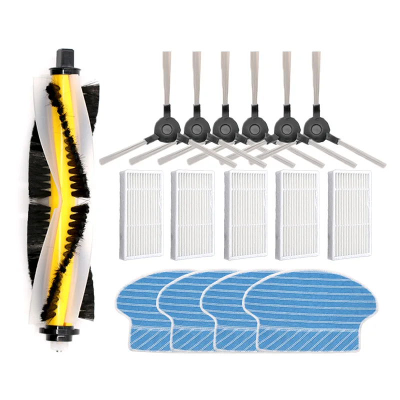 Фильтр HEPA боковая щетка тканевые Запчасти для робота пылесоса набор kitford kt 516