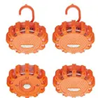 Дорожная безопасность, красные мигающие предупреждающие огни, предупреждающие огни безопасности дорожного движения, спасательные огни для дорог, несколько режимов освещения