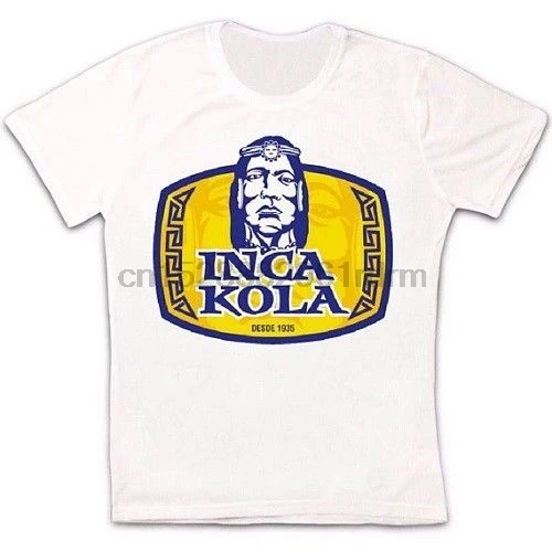 Inca Кола логотип Перу для безалкогольных напитков Золотой Сода Ретро Винтаж